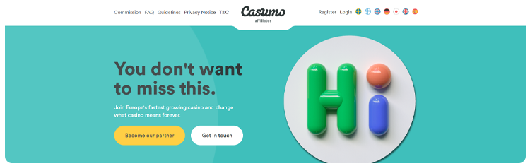 casumo affiliate program