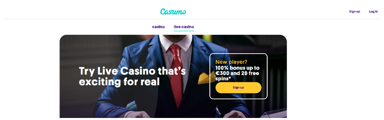live casino casumo
