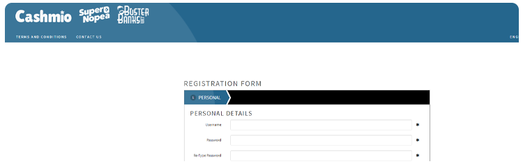 registration in affiliate cashmio