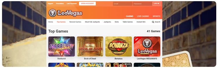 online casino leo vegas