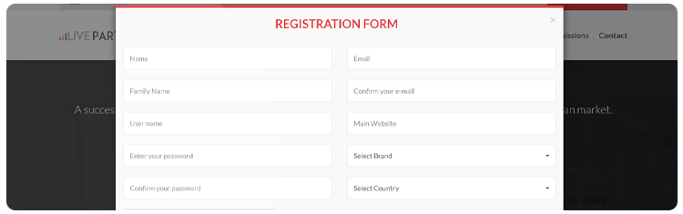 registration in affiliate netbet