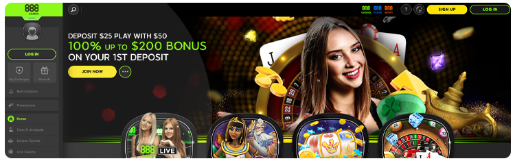 casino 888 bonus 200$